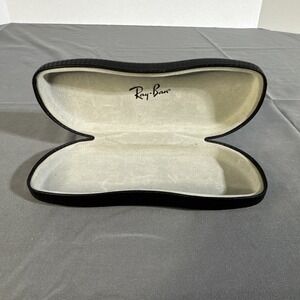 RAY‎ BAN Eye Glasses Sunglasses Case Black Hard Clamshell.